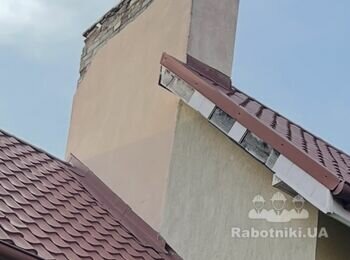 Відновлення коминів на приватному будинку