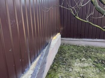 Ремонт забору із профілю