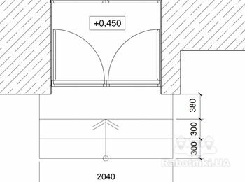 Заливка сходів