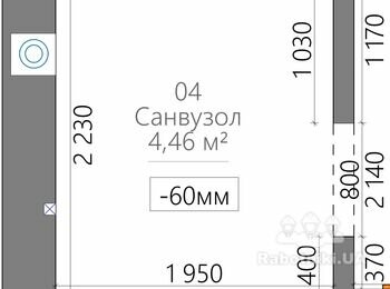 Стяжка підлоги с/у