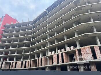 Кладка керамоблоку (багатоповерхівка)