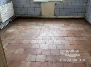 Ремонт підлоги 150 кв м. Лінолеум / фарбування чи інше