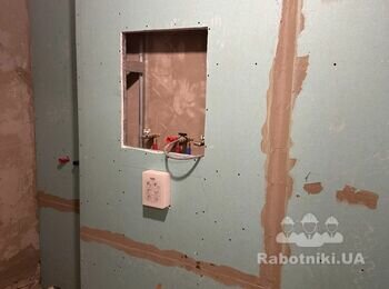 Укладка плитки, гидроизоляция в санузел