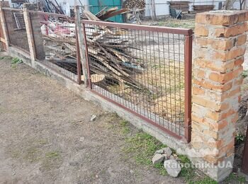 Демонтаж забора