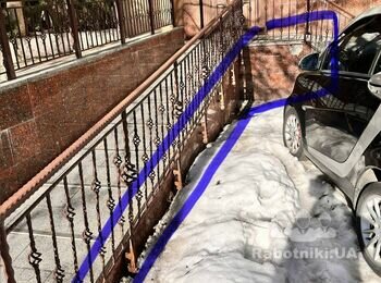 Ремонт вхідної групи (перекладання плитки)