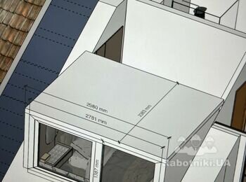Монтаж мансардного виступу (дормера) у квартирі