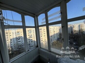 Демонтаж старого балкону 9 поверх