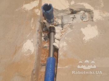 Перенос смесителя скрытого монтажа в санузле