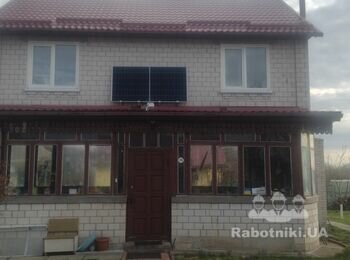 Утеплення фасаду двоповерхового будинку на селікатну цегляну основу