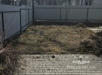 Расчистка участка