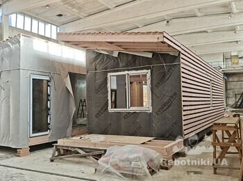 Клік фальцева покрівля та фасад 130 м2