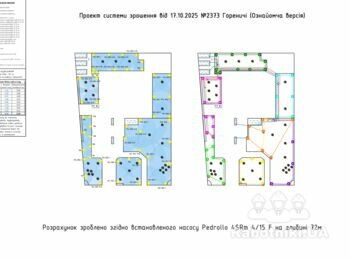 Автополив 6-8 соток Гореничі