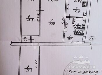 Демонтаж у квартирі (3 кімнати, Здолбунів)