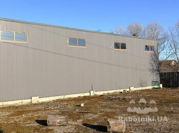 Ремонт виробничого приміщення під ключ утеплення каркасу 400м2