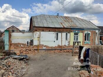 Реконструкція фундаменту з улаштуванням ж/б плити під прибудову 55м.