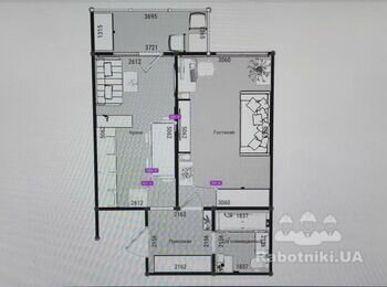 Монтаж плінтуса МДФ