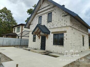 Утеплення будинку з газобетону, комплекс. Підшивка даху.