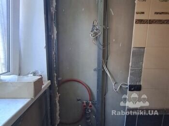 Монтаж ГК на стіни + підготовка проєму під двері прихованого монтажу