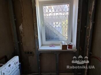 Монтаж ГК на стіни + підготовка проєму під двері прихованого монтажу