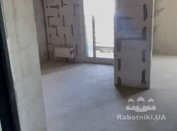 Штукатурка квартири + стяжка 5м2