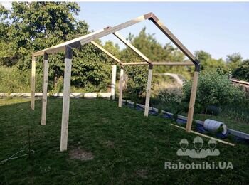 Зібрати навіс конструктор