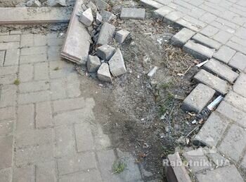 Ремонт бруківки