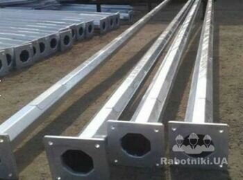 Встановити опори освітлення