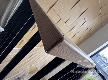 Монтаж перил