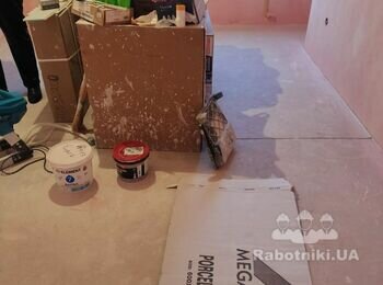 Монтаж ламінату на підкладку