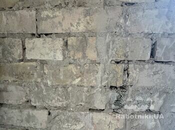 Покраска кирпича