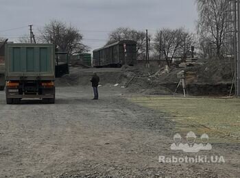Улаштування бетонних площадок