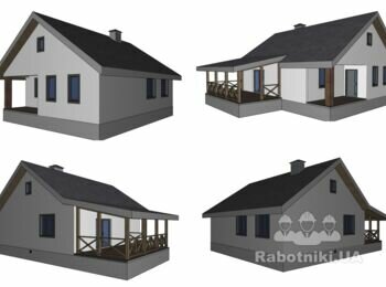 Фундамент для приватного будинку 100кв.м. (Житомирська область)