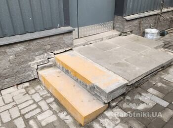 Просідання бруківки