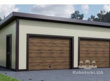 Будівництво гаража 7х8м