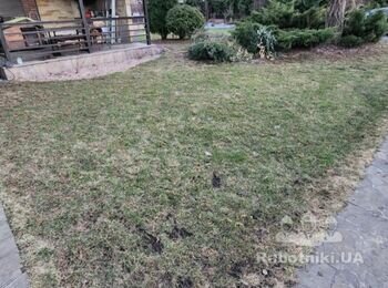 Укладання гумової плитки на ділянці