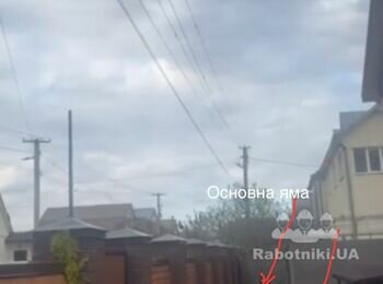 Влаштування переливу біля існуючої вигрібної