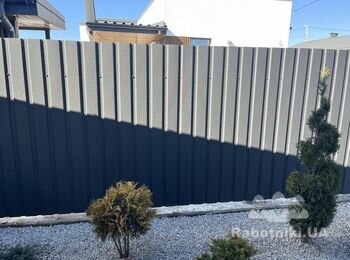 Паркан з профнастилу