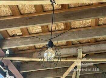 Подшить навесы профлистом