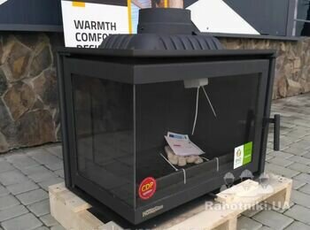 Монтаж камінної топки та коробу