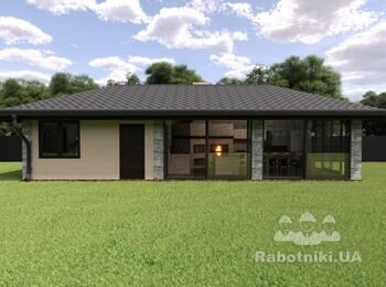 Фундамент 13х5,5м.