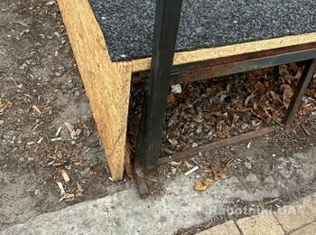 Укріплення залізних столбів