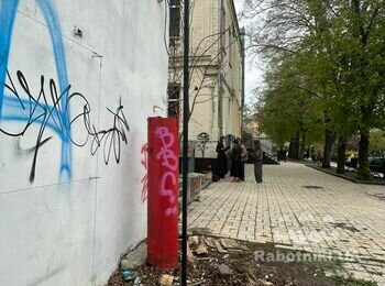 Укріплення залізних столбів