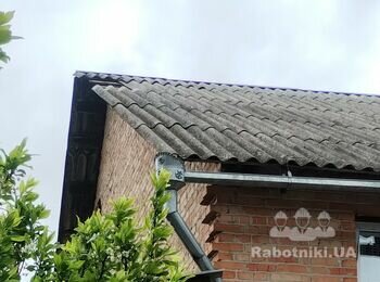 Ремонт шифера на крыше частного дома