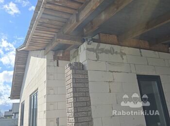 Утеплення фасаду під ключ (160м2) + підшивка звісів