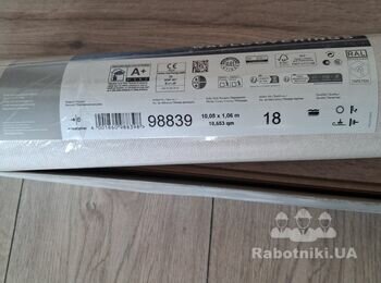 Монтаж шпалер.