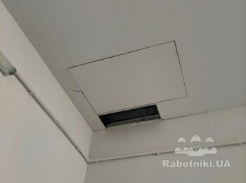 Ремонт стелі гіпсокартон