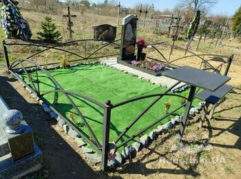 Ремонтні роботи на кладовищі