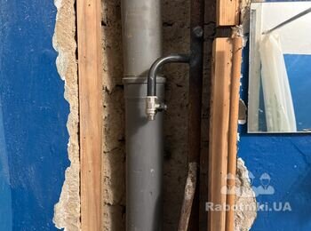 Монтаж водопостачання та каналізації в 1 кімнатну квартиру