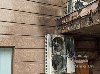 Ремонт фасаду дому після пожежі