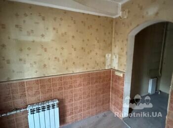 Ремонт приміщення: демонтаж стін та плитки, монтаж г.к., фарбування